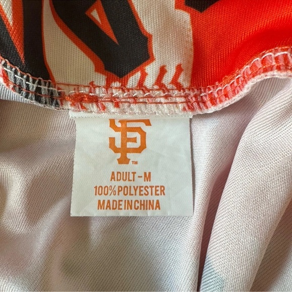 San Francisco Giants Aloha Hawaiian Shirt Alaska Airlines Promotion 7/16/22 SZ M - Picture 4 of 6